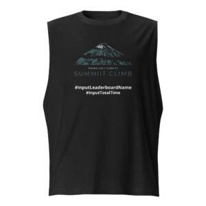 SUMMIIT Climb 2026 - Muscle Shirt Mauna Loa LGHT-DRK-GRN (Customizable)
