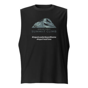 SUMMIIT Climb 2026 - Muscle Shirt Mauna Kea LGHT-DRK-GRN (Customizable)