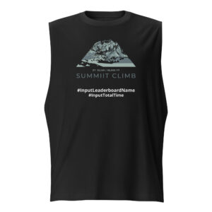 SUMMIIT Climb 2026 - Muscle Shirt St.Elias LGHT-DRK-GRN (Customizable)