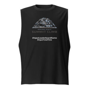 SUMMIIT Climb 2026 - Muscle Shirt Broad Peak BLU-BRWN (Customizable)