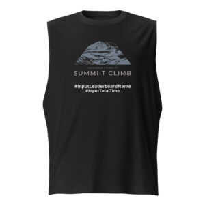 SUMMIIT Climb 2026 - Muscle Shirt Haleakala GRY-PNK (Customizable)