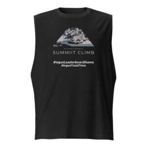 SUMMIIT Climb 2026 - Muscle Shirt St.Elias GRY-PNK (Customizable)