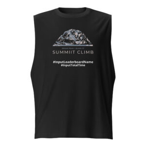 SUMMIIT Climb 2026 - Muscle Shirt Broad Peak GRY-PNK (Customizable)