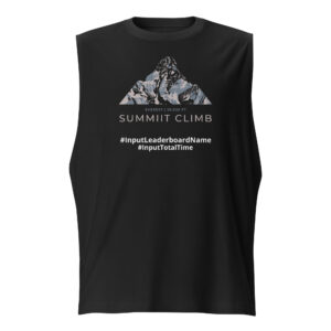 SUMMIIT Climb 2026 - Muscle Shirt Everest GRY-PNK (Customizable)