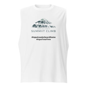 SUMMIIT Climb 2026 - Muscle Shirt Mauna Loa LGHT-DRK-GRN (Customizable)