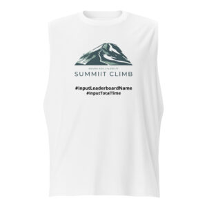 SUMMIIT Climb 2026 - Muscle Shirt Mauna Kea LGHT-DRK-GRN (Customizable)