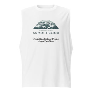 SUMMIIT Climb 2026 - Muscle Shirt Kilimanjaro LGHT-DRK-GRN (Customizable)