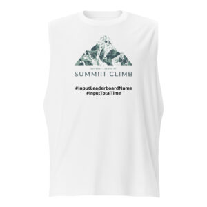 SUMMIIT Climb 2026 - Muscle Shirt Everest LGHT-DRK-GRN (Customizable)