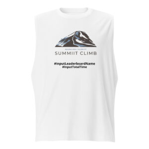 SUMMIIT Climb 2026 - Muscle Shirt Mauna Kea BLU-BRWN (Customizable)