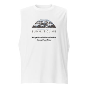 SUMMIIT Climb 2026 - Muscle Shirt Kilimanjaro BLU-BRWN (Customizable)