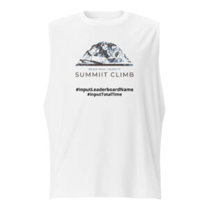 SUMMIIT Climb 2026 - Muscle Shirt Broad Peak BLU-BRWN (Customizable)