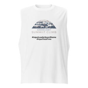 SUMMIIT Climb 2026 - Muscle Shirt Kilimanjaro GRY-PNK (Customizable)