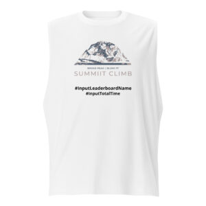 SUMMIIT Climb 2026 - Muscle Shirt Broad Peak GRY-PNK (Customizable)