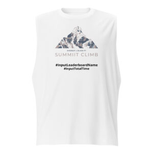 SUMMIIT Climb 2026 - Muscle Shirt Everest GRY-PNK (Customizable)