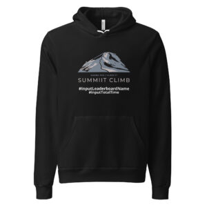 SUMMIIT Climb 2026 - Unisex Hoodie Mauna Kea GRY-PNK (Customizable)