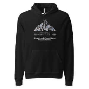 SUMMIIT Climb 2026 - Unisex Hoodie Everest GRY-PNK (Customizable)