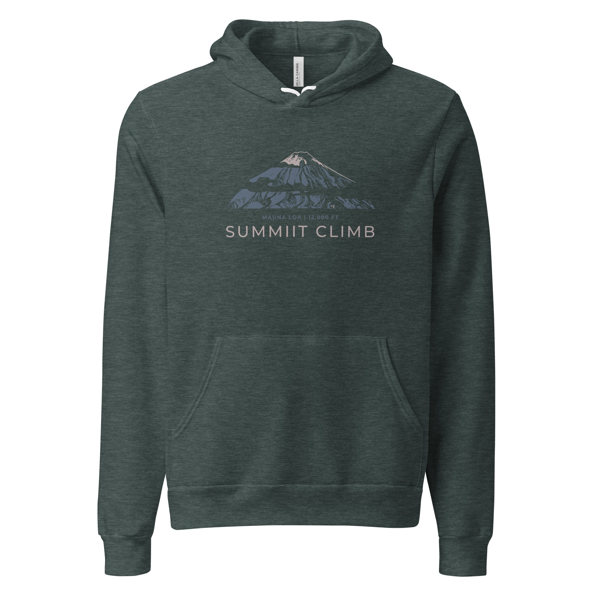SUMMIIT Climb 2026 - Unisex Hoodie Mauna Loa GRY-PNK - Image 6