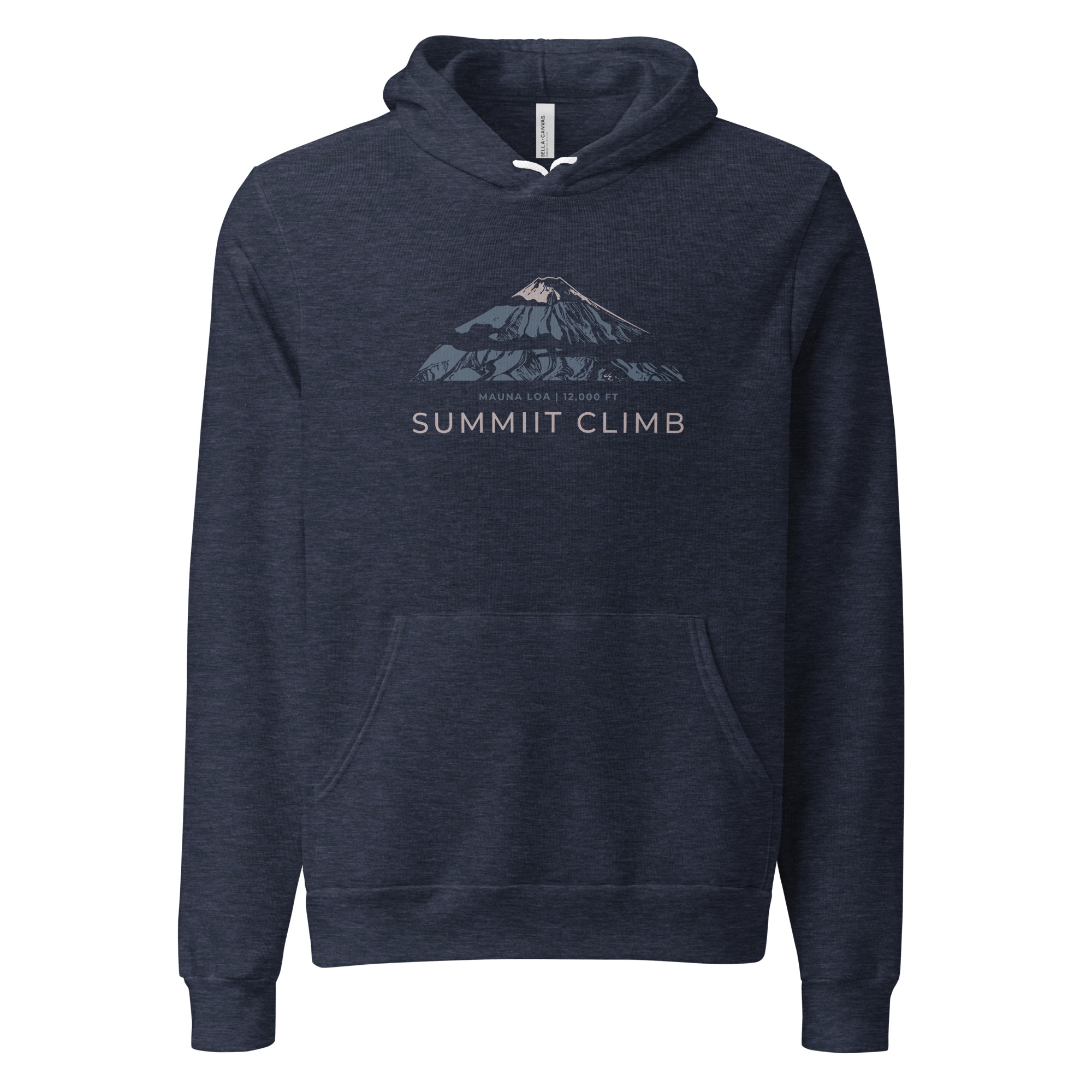 SUMMIIT Climb 2026 - Unisex Hoodie Mauna Loa GRY-PNK - Image 4