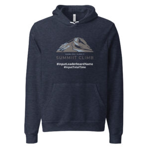 SUMMIIT Climb 2026 - Unisex Hoodie Mauna Kea BLU-BRWN (Customizable)