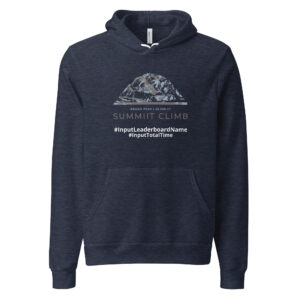 SUMMIIT Climb 2026 - Unisex Hoodie Broad Peak BLU-BRWN (Customizable)
