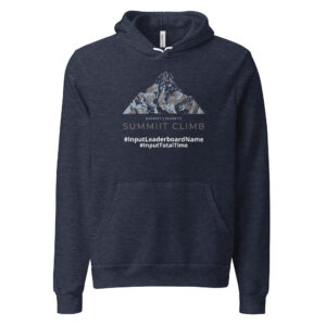 SUMMIIT Climb 2026 - Unisex Hoodie Everest BLU-BRWN (Customizable)