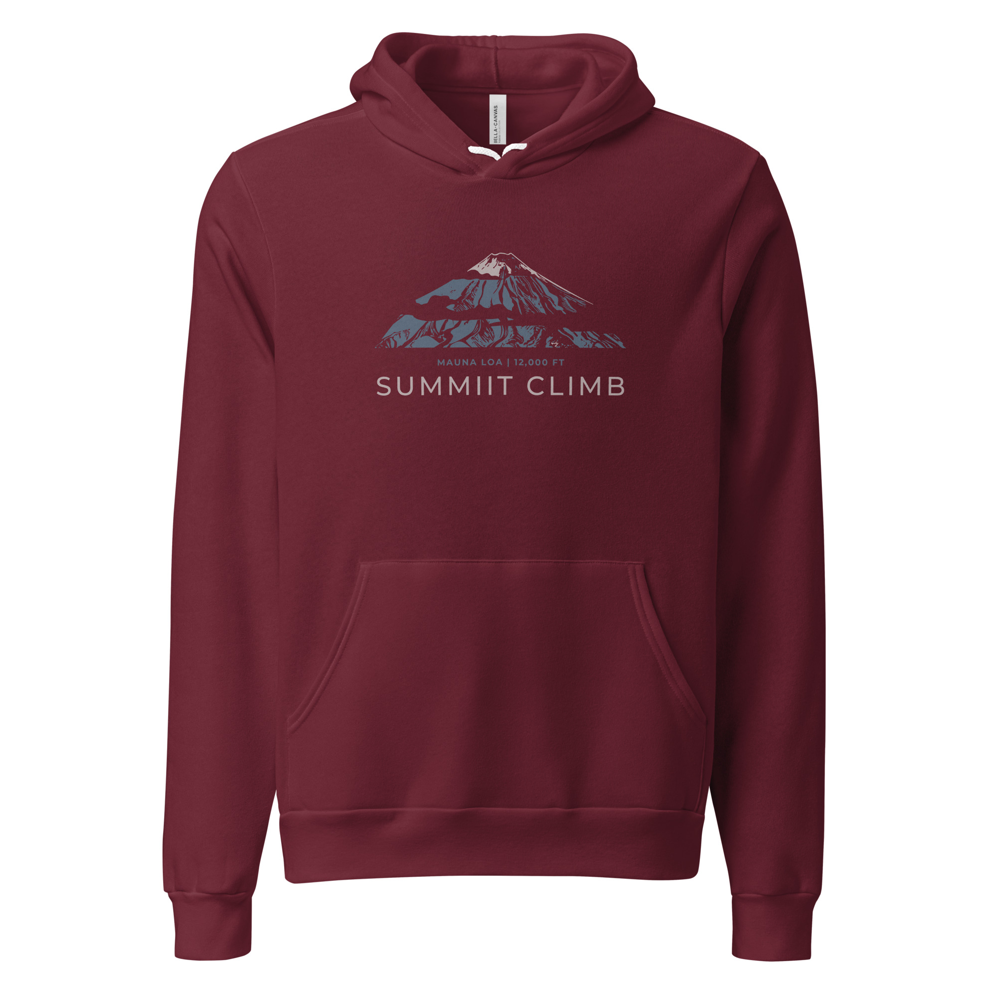 SUMMIIT Climb 2026 - Unisex Hoodie Mauna Loa GRY-PNK - Image 2