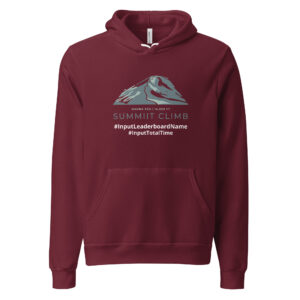 SUMMIIT Climb 2026 - Unisex Hoodie Mauna Kea LGHT-DRK-GRN (Customizable)