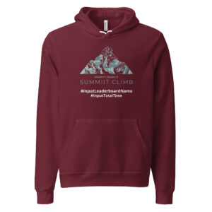 SUMMIIT Climb 2026 - Unisex Hoodie Everest LGHT-DRK-GRN (Customizable)