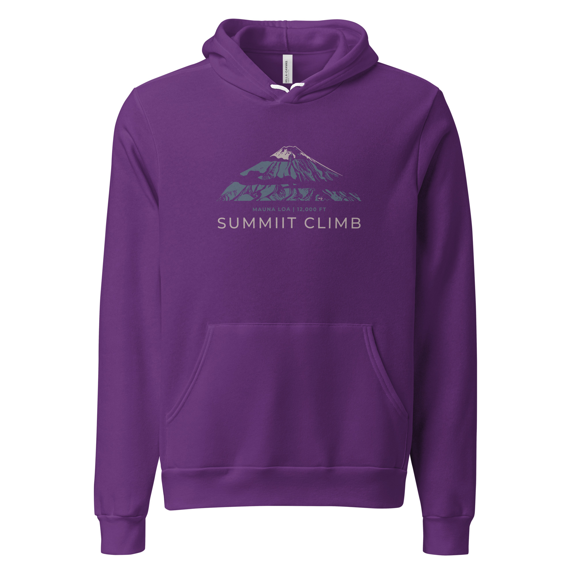 SUMMIIT Climb 2026 - Unisex Hoodie Mauna Loa GRY-PNK - Image 5