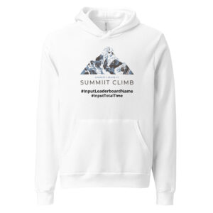 SUMMIIT Climb 2026 - Unisex Hoodie Everest BLU-BRWN (Customizable)