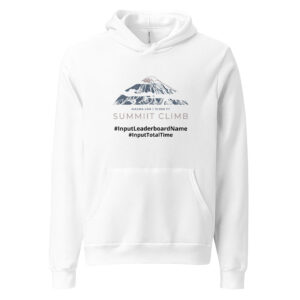 SUMMIIT Climb 2026 - Unisex Hoodie Mauna Loa GRY-PNK (Customizable)