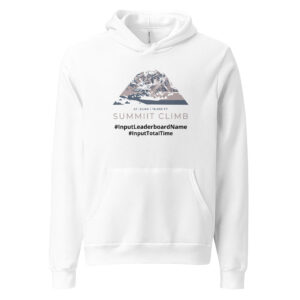SUMMIIT Climb 2026 - Unisex Hoodie St.Elias GRY-PNK (Customizable)