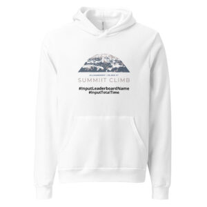 SUMMIIT Climb 2026 - Unisex Hoodie Kilimanjaro GRY-PNK (Customizable)