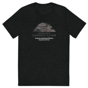 SUMMIIT Climb 2026 - Short Sleeve T-shirt Haleakala BLU-BRWN (Customizable)
