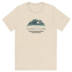 SUMMIIT Climb 2026 - Short Sleeve T-shirt La Muerte LGHT-DRK-GRN (Customizable)