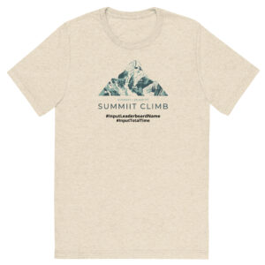 SUMMIIT Climb 2026 - Short Sleeve T-shirt  Everest LGHT-DRK-GRN (Customizable)