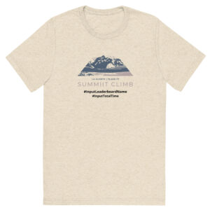 SUMMIIT Climb 2026 - Short Sleeve T-shirt  La Muerte GRY-PNK (Customizable)