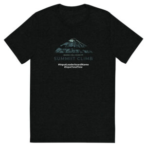 SUMMIIT Climb 2026 - Short Sleeve T-shirt Mauna Loa LGHT-DRK-GRN (Customizable)