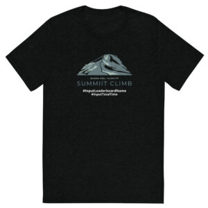 SUMMIIT Climb 2026 - Short Sleeve T-shirt Mauna Kea LGHT-DRK-GRN (Customizable)