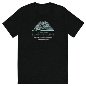 SUMMIIT Climb 2026 - Short Sleeve T-shirt  St.Elias LGHT-DRK-GRN (Customizable)