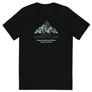 SUMMIIT Climb 2026 - Short Sleeve T-shirt  Everest LGHT-DRK-GRN (Customizable)
