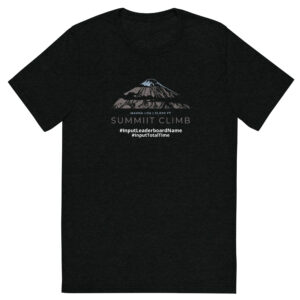 SUMMIIT Climb 2026 - Short Sleeve T-shirt  Mauna Loa BLU-BRWN (Customizable)