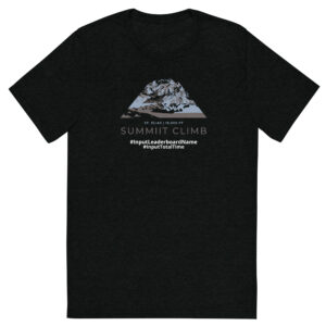 SUMMIIT Climb 2026 - Short Sleeve T-shirt St.Elias BLU-BRWN (Customizable)