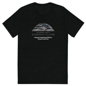 SUMMIIT Climb 2026 - Short Sleeve T-shirt  Kilimanjaro BLU-BRWN (Customizable)