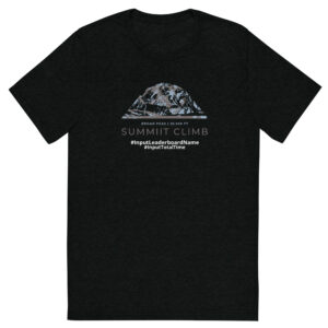 SUMMIIT Climb 2026 - Short Sleeve T-shirt  Broad Peak BLU-BRWN (Customizable)