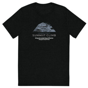 SUMMIIT Climb 2026 - Short Sleeve T-shirt Haleakala GRY-PNK (Customizable)