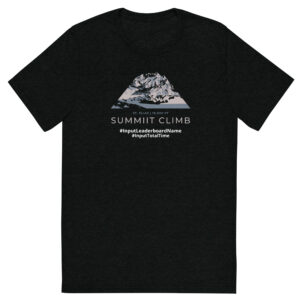SUMMIIT Climb 2026 - Short Sleeve T-shirt St.Elias GRY-PNK (Customizable)