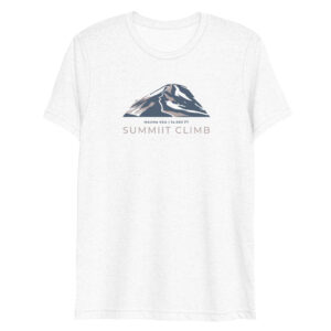 SUMMIIT Climb 2026 - Short Sleeve T-shirt  Mauna Kea GRY-PNK