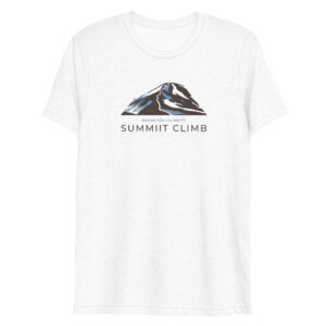 SUMMIIT Climb 2026 - Short Sleeve T-shirt  Mauna Kea BLU-BRWN