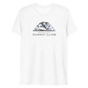 SUMMIIT Climb 2026 - Short Sleeve T-shirt  Broad Peak BLU-BRWN